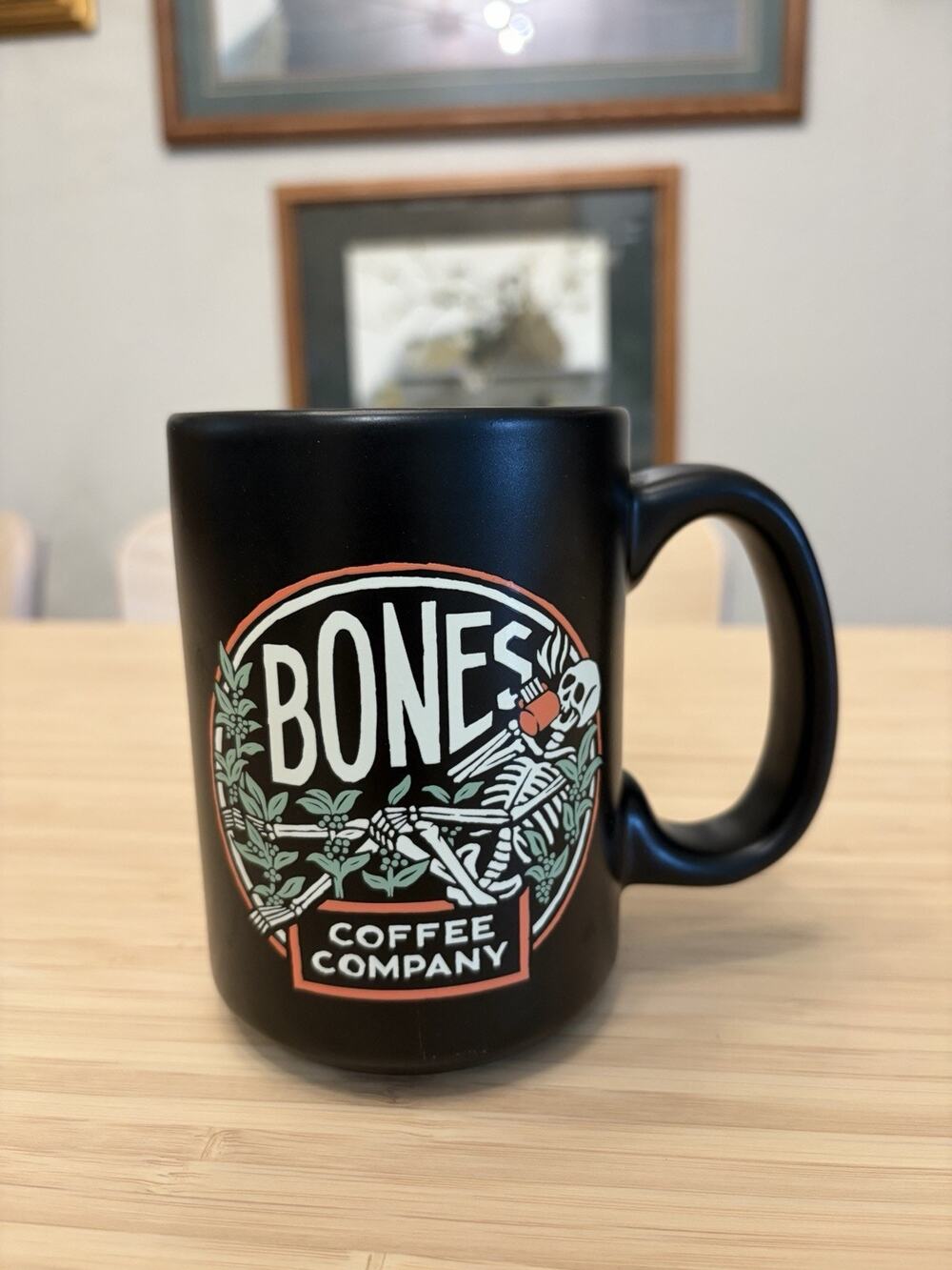 Bones Coffee Company Logo Mug Made in USA